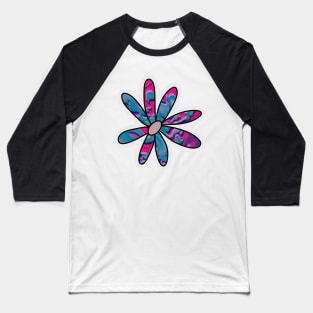 Retro flower Baseball T-Shirt